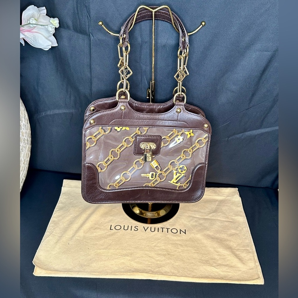 LOUIS VUITTON 2006 Charms Cabas PM VIP Tote Bag